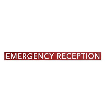 Emergency Reception 122x11